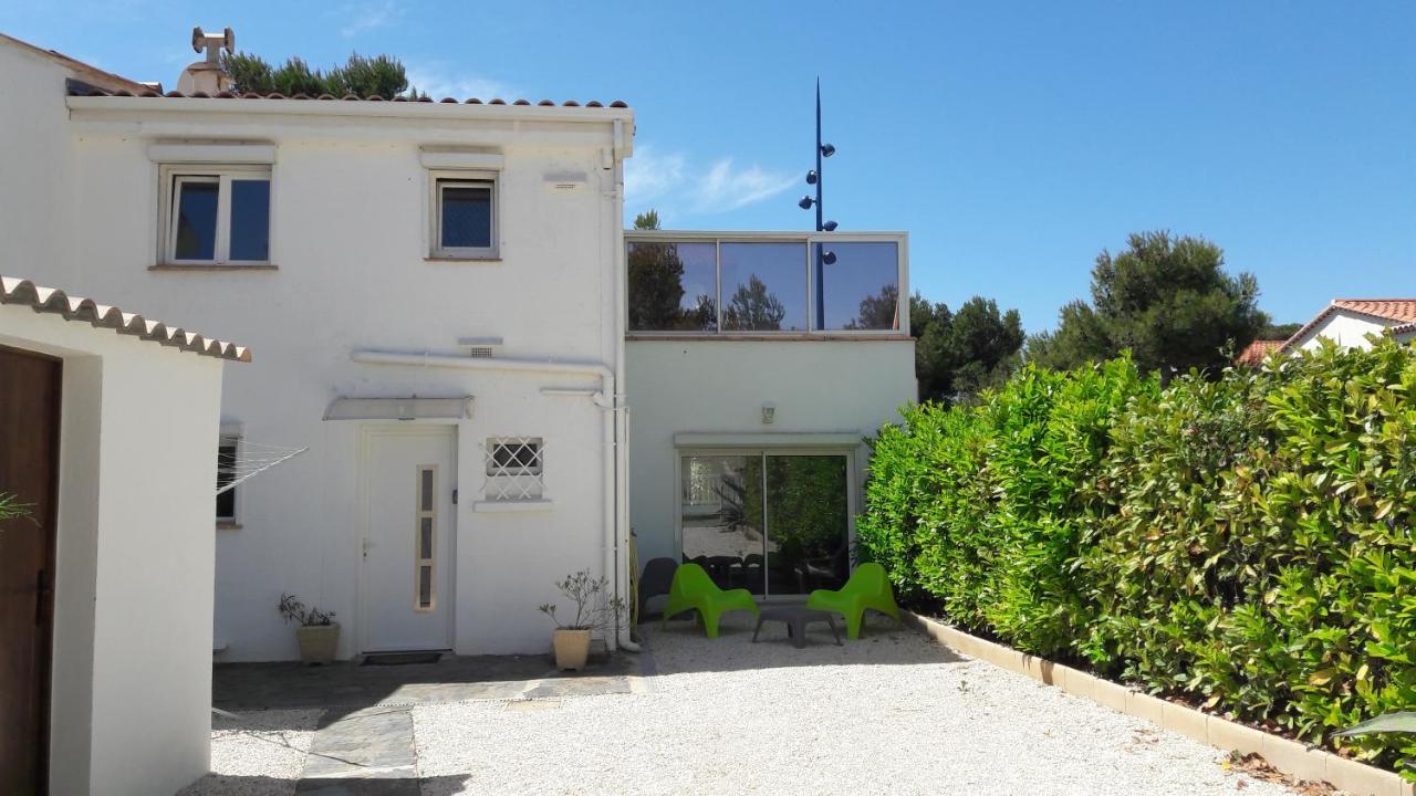 Cote Indigo - Villa 7 Personnes, 3 Chambres, 3 Terrasses - A 150 De La Mer Saint-Pierre-la-Mer  Buitenkant foto