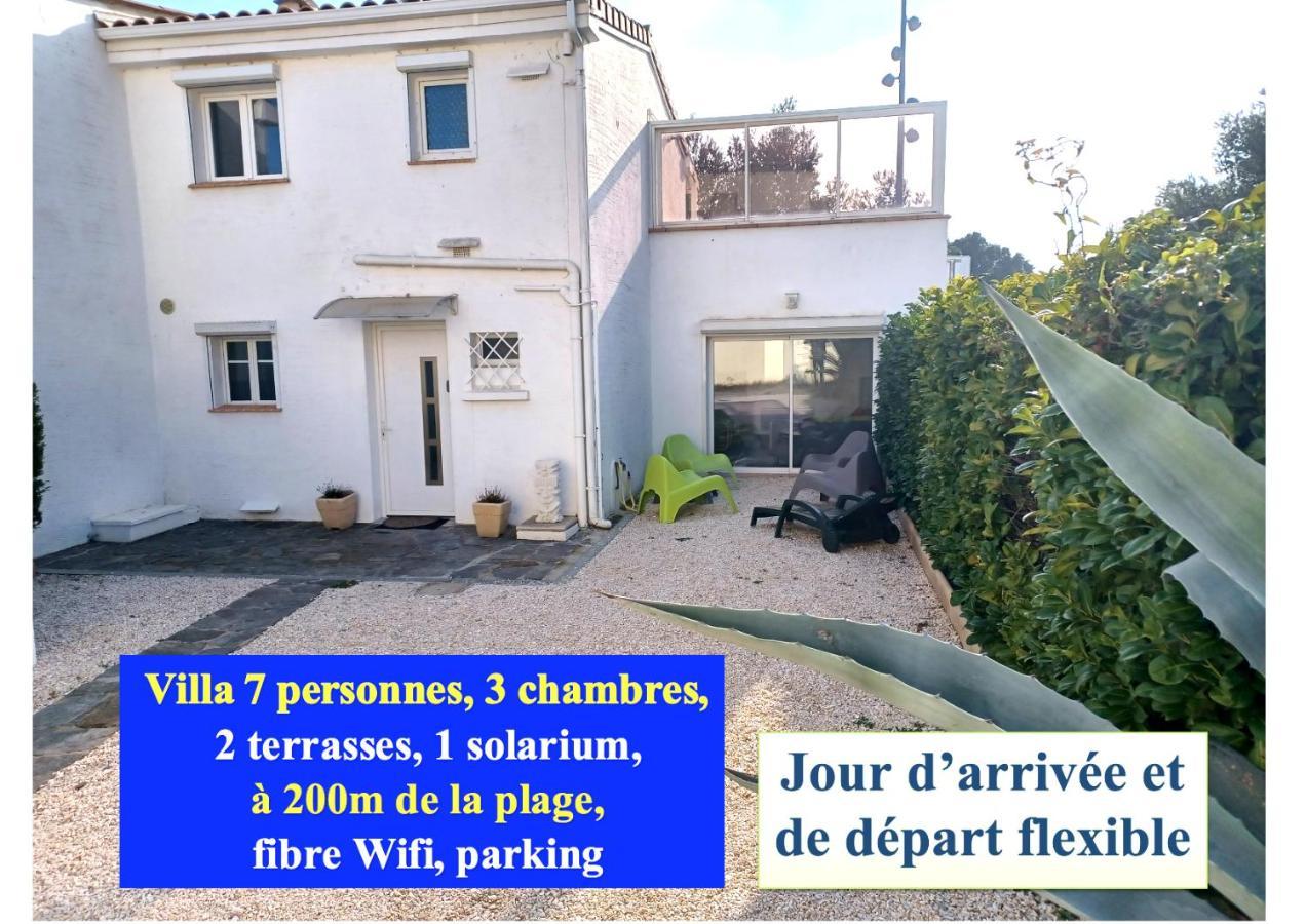 Cote Indigo - Villa 7 Personnes, 3 Chambres, 3 Terrasses - A 150 De La Mer Saint-Pierre-la-Mer  Buitenkant foto